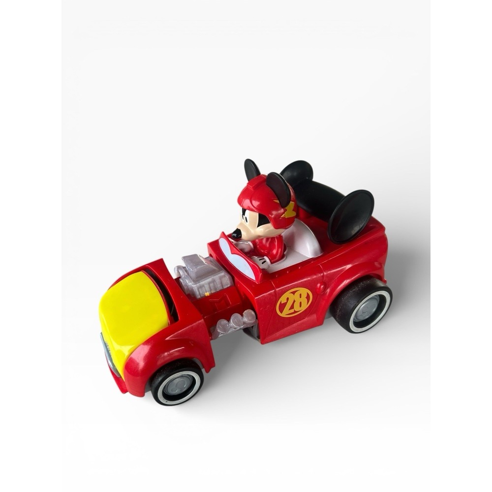 Disney Junior Mickey Mouse Roadster Racers Transforming Hot Rod Lights Sound Car - Picture 4 of 4